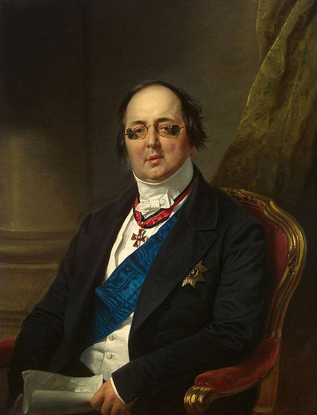Portrat des Grafen Alexander Kuschelew-Besborodko